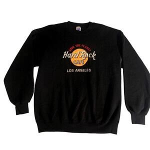 Vintage Hard Rock Cafe embroidered sweatshirt